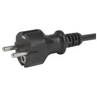 4370  Power Supply Cord with Shako Power (Mains) Plug, Straight