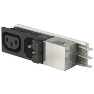 Felcom 54  IEC C14 device plug with modular expandable components