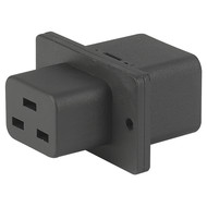 4730  Plug Coupler IEC C20 / IEC J, Screw-on Mounting