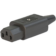 4782  IEC Connector C13, Rewireable, Straight