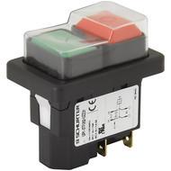 UP1 Pushbutton  Undervoltage protection switch, Push button actuation, 2-poles