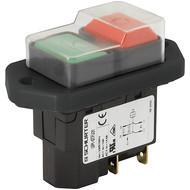 UP1 Pushbutton  Undervoltage protection switch, Push button actuation, 2-poles