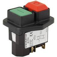 UP1 Pushbutton  Undervoltage protection switch, Push button actuation, 2-poles