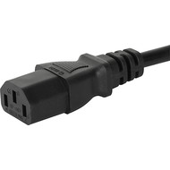6044.0215  UK Power Supply Cord with IEC Connector C13, straight