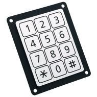 Piezo Keypads  12 key piezo keypad