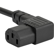 6000.0224  IEC Appliance Outlet C13 angled black