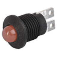 LFM  Gehäuse schwarz matt LED rot Vorstehendes LED und Aussenreflektor