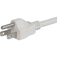 6051.2095  Power plug North America white straight