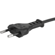 6013.0478  Europlug EN50075 black straight