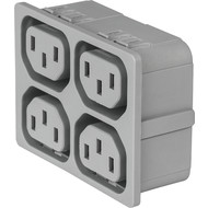 4751 4751 with 4 ganged outlets in grey en IM0016838