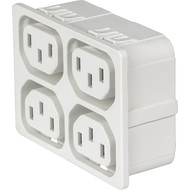 4751 4751 with 4 ganged outlets in white en IM0016840