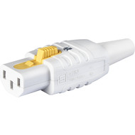 4783  IEC Connector C13 white