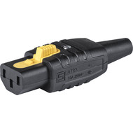 4783  IEC Connector C13 black