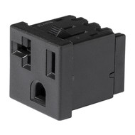 NR520  NEMA line Outlet 5-20R, Snap-in Mounting, Front Side, IDC- or Quick-connect for Line-Terminal