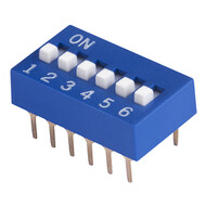 DSTH  Pos.06 blue Gold-Plated