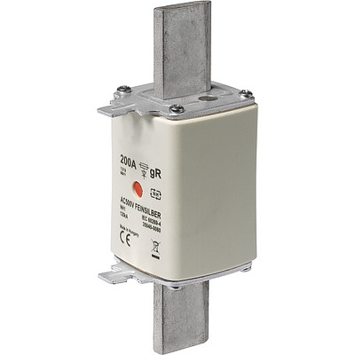 NH-DIN2 500V  Fuse NH-DIN2 500V, super quick acting (gR)