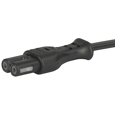 4810  Power Cord with IEC Connector C7, Straight 70°C