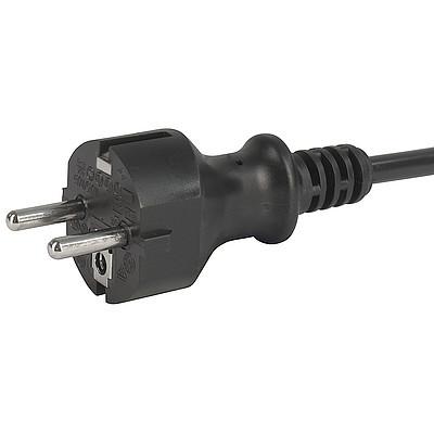 4370  Power Supply Cord with Shako Power (Mains) Plug, Straight