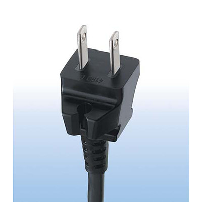 419c  Power Supply Cord with NEMA 1-15 Power (Mains) Plug 2-pole, Straight