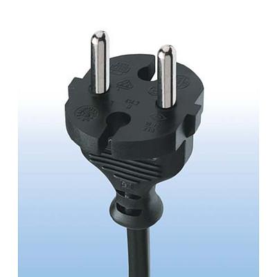 4142  Power Supply Cord with Contour Power (Mains) Plug, Straight
