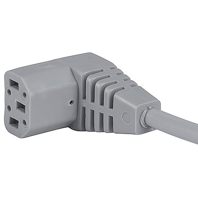 312L  Power Cord with IEC Connector C13, Angled