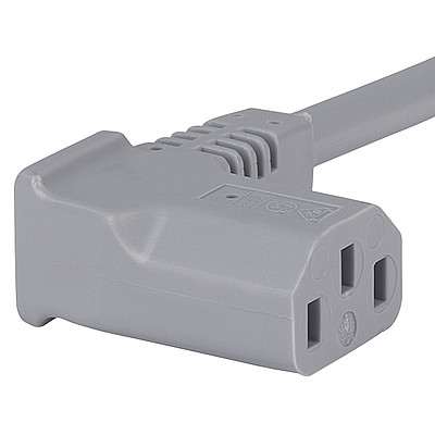 311L  Power Cord with IEC Connector C13, Angled