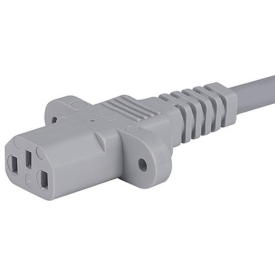 3027  Power Cord with IEC Connector C13, Straight