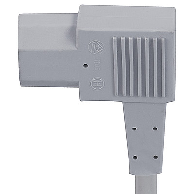 3011  Power Cord with IEC Connector C13, Angled