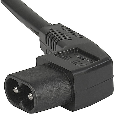 2711  Interconnection Cord with IEC Plug C, Angled 70°C
