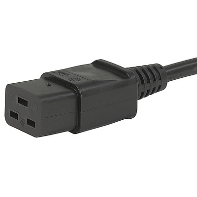 1654  Power Cord with IEC Connector C19, Straight