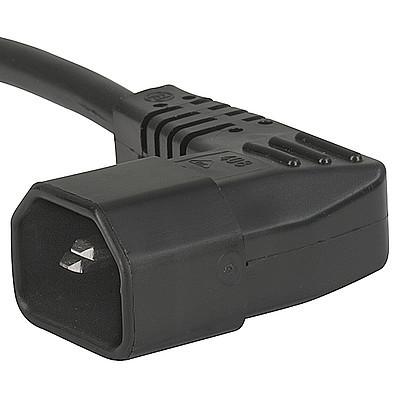 0408  Interconnection Cord with Plug "E-Horizontal", Angled
