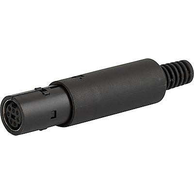 4850.3700  , 7-pole, Line Socket, solder terminal, DIN Plug/Socket