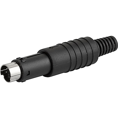 4850.1410  , 4-pole, Plug, solder terminal, DIN Plug/Socket