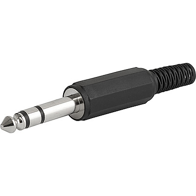 4833.1310 Audio plug 6.3mm  3-pole  isolated and straight en IM0005010