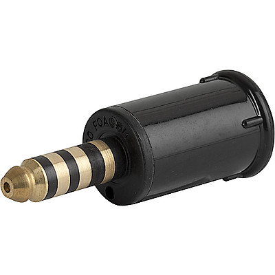 4804.1400  Plug, solder terminal, insulated, 7.5 mm, 4-pole, straight, , UK-Connector