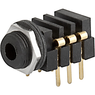 4802.2330  Socket, PCB terminals, insulated, 3.5 mm, 3-pole, straight, , UK-Connector
