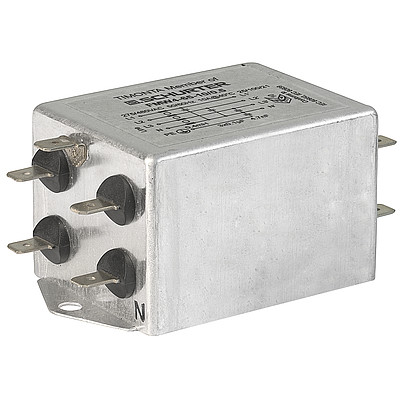 FMW4-65  Compact 1-stage filter for 3-phase systems with neutral conductor