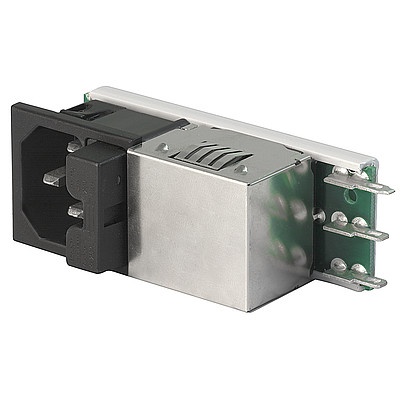 Felcom 54 Geraetesteckerkombielement mit Geraeteeinbaudose  Sicherungsschublade und Netzfilter de IM0005165