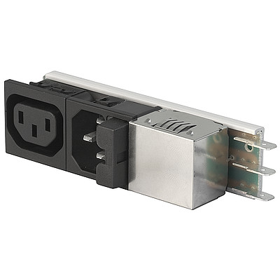 Felcom 54 IEC Geraetestecker C14 mit modular erweiterbaren Komponenten de IM0005168
