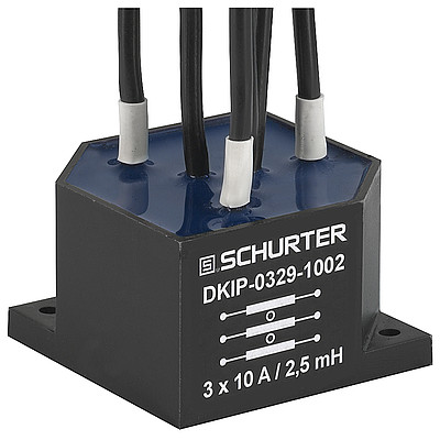 DKIP-3  Compensated High Current Choke, 3-phase
