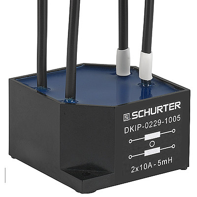 DKIP-1  Compensated High Current Choke, 1-phase