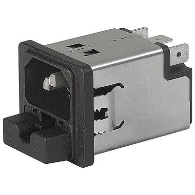 5220 Snap-in mounting from front side with 2-pole fuseholder en IM0005236
