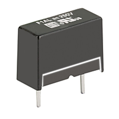 FRT 250F  Subminiature fuse quick-acting F from front side Short terminal