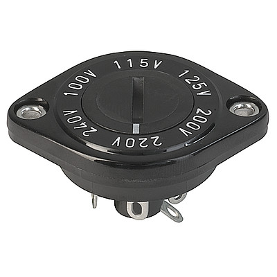 SWP  Voltage selector switch, 6 stages, step switch, panel mounting
