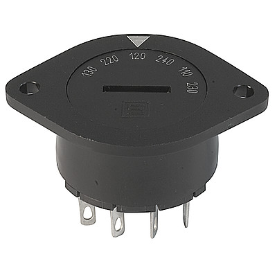 SWZ1 (Frontpl)  Voltage selector switch, 6 stages, serie-parallel, panel mounting