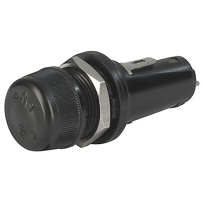 23312P 23312P - Closed fuse holder 6.3 x 32 mm with finger grip  rear side en IM0005378
