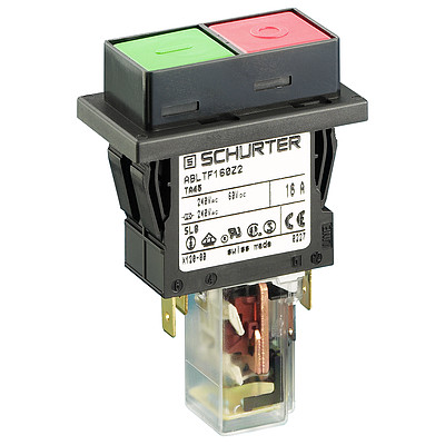 TA45 2 pole Push button  With undervoltage protection