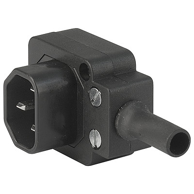 P685  Plug Rewireable connector angled