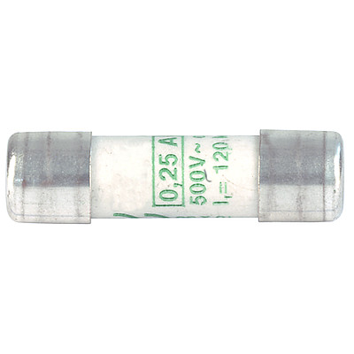 A10 aM  Miniature Fuse, 10.3 x 38 mm, aM, 500 VAC