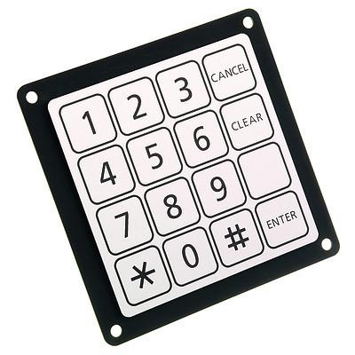 Piezo Keypads  16 key piezo keypad